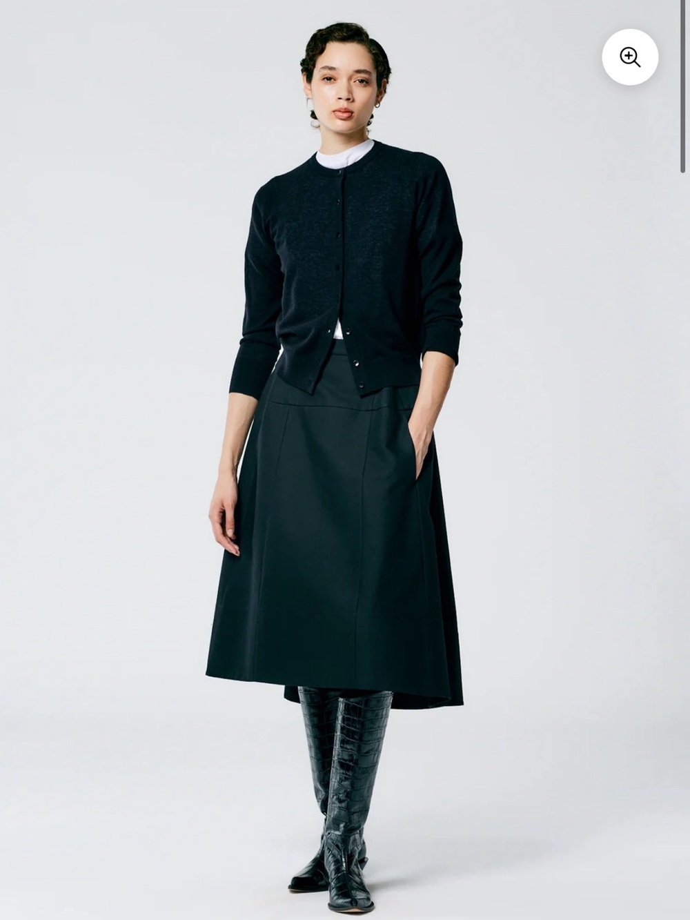 Tibi sculpted skirt in size 8